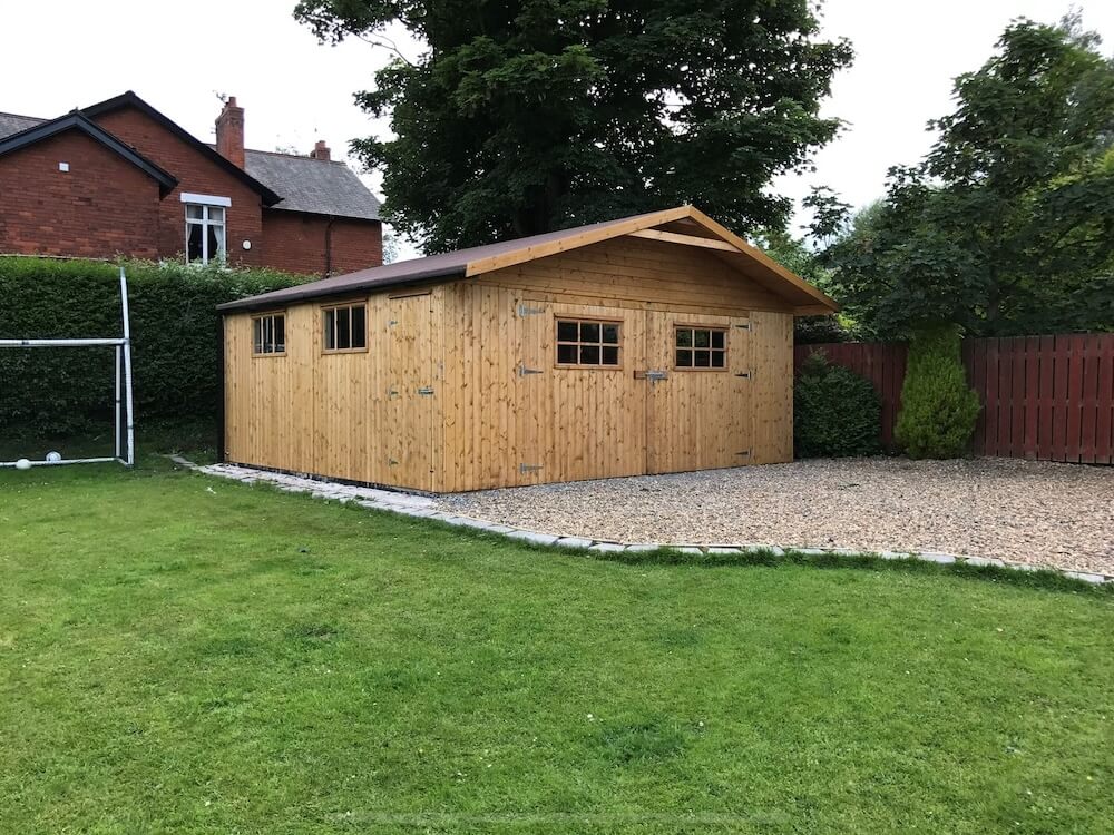Antrim Garage 6m x 5.5m